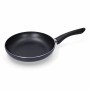 Non-stick frying pan EDM Basic Line Whitford Technology Black Aluminium Ø 28 cm