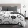 Housse de Couette HOME LINGE PASSION Audace Gris clair 240 x 260 cm