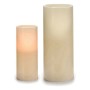 LED Candle Cream 7,5 x 17,3 x 7,5 cm (6 Units)