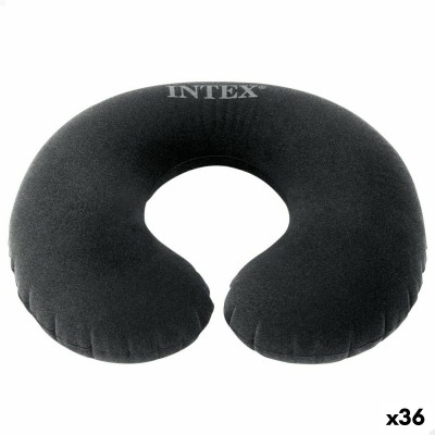 Coussin de voyage Intex Gris 36 x 10 x 30 cm (36 Unités)