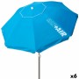 Parasol Aktive Bleu Acier 220 x 216 x 220 cm (6 Unités)