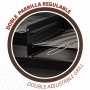 Roues de barbecue au charbon de bois Aktive Plastique Métal émaillé 97 x 96 x 42 cm Noir