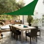 Shade Sails Aktive Triangular Green 500 x 0,5 x 500 cm (4 Units)