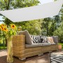 Shade Sails Aktive Rectangular White 200 x 0,5 x 300 cm (6 Units)