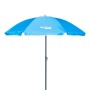 Parasol Aktive UV50 Ø 180 cm Bleu Polyester Aluminium 180 x 187,5 x 180 cm (12 Unités)