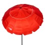 Parasol Aktive Rouge Aluminium 220 x 215 x 220 cm (6 Unités)