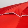 Parasol Aktive Rouge Aluminium 220 x 215 x 220 cm (6 Unités)