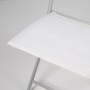 Chaise Pliante Aktive Blanc 46 x 81 x 55 cm (4 Unités)