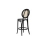 Tabouret DKD Home Decor 43 x 43 x 108 cm Noir