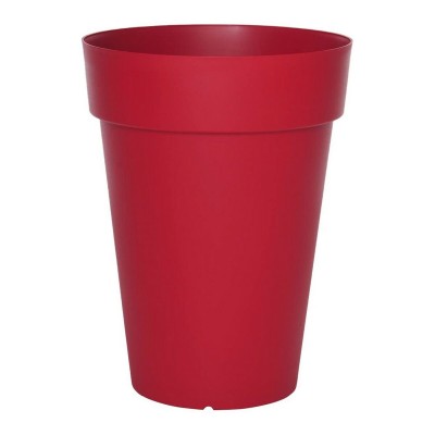 Plant pot Riviera 415356 Red Plastic Circular Ø 40 x 53 cm