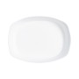 Serving Platter Luminarc Smart Cuisine Rectangular White Glass 38 x 27 cm (6 Units)