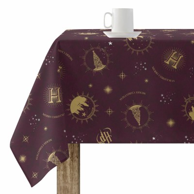 Nappe enduite antitache Harry Potter Hogwarts Christmas Multicouleur 150 x 150 cm