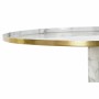 Petite Table d'Appoint DKD Home Decor SIMIL MARMOL Métal Aluminium (Reconditionné B)