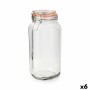 Pot en verre Quid New Canette Transparent verre 2 L (Pack 6x)