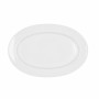 Serving Platter Bidasoa Glacial Ceramic White (32 x 22 cm) (Pack 3x)