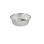 Set of Kitchen Dishes Disposable Circular Aluminium 25 x 8 x 25 cm (12 Units)