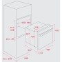 Four à pyrolyse Teka 41534010 44 L Display LED 2615W 44 L