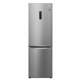 Réfrigérateur Combiné LG GBB71PZDMN Acier (186 x 60 cm)