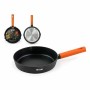 Poêle Quttin Gastro Noir Orange 47 x 29,5 x 5,8 cm (6 Unités)