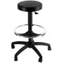 Stool Unisit Esos Rotating Black