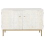 Buffet Home ESPRIT Blanc Doré 120 x 45 x 80 cm