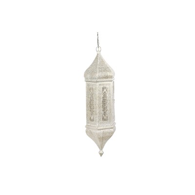 Suspension Home ESPRIT Blanc Doré Métal 40 W 27 x 27 x 91 cm