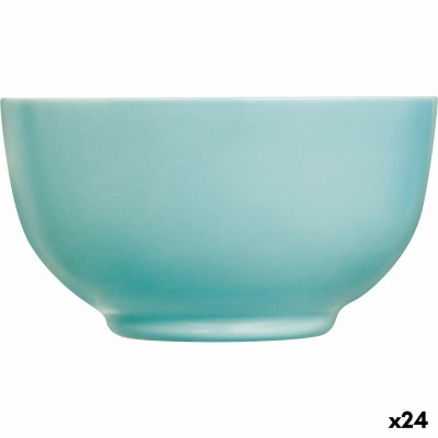 Bowl Luminarc Diwali Turquesa Turquoise Glass 14,5 cm (24 Units)