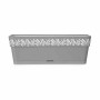 Jardinière auto-arrosante Stefanplast Gaia Gris Plastique 49,5 x 17 x 19 cm (12 Unités)