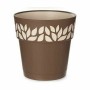 Pot auto-arrosant Stefanplast Cloe Marron Plastique 25 x 25 x 25 cm (6 Unités)