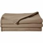 Couverture Poyet  Motte Poleco 100 % polyester 240 x 260 cm Taupe