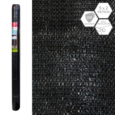 Concealment Mesh Black 1 x 500 x 200 cm 90 %