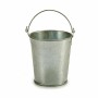 Cache-pot Seau Argenté Zinc 15,5 x 11 x 11 cm (72 Unités)