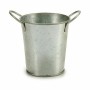 Cache-pot Seau Argenté Zinc 16 x 12 x 11 cm (72 Unités)