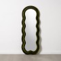 Wall mirror Green Franela Wood Crystal Vertical 60 x 4 x 160 cm