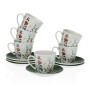 Lot de tasses avec soucoupes Versa Selene Thé (2 Unités) (Reconditionné A)