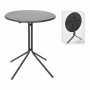 Folding Table Ambiance x99001600 Dark grey Ø 58 x 70 cm