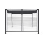 Pergola DKD Home Decor Gris 300 x 300 x 230 cm Acier