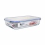 Hermetic Lunch Box Quttin   Rectangular 3,7 L 36 x 24,8 x 8,1 cm (4 Units)