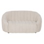 Sofa Beige Polyester Iron 146 x 84 x 66 cm