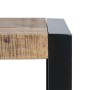 Table d'appoint MANGO 100 x 40 x 60 cm Naturel Noir Bois Fer