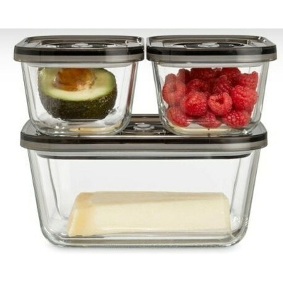 Boîte à lunch CASO VacuBoxx Eco-Set Transparent 1,5 L 2,5 L