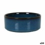 Bowl La Mediterránea Chester Blue 10 x 10 x 4 cm (24 Units)