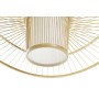 Ceiling Light DKD Home Decor White Brown Bamboo 50 W 70 x 70 x 32 cm