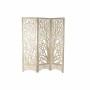 Folding screen DKD Home Decor Wood Mango wood 153 x 2,5 x 182 cm