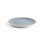 Flat plate Ariane Terra Ceramic Blue (24 cm) (6 Units)