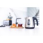 Bouilloire EDM 07656 Kettle Noir Acier inoxydable 2200 W 1,7 L