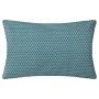 Coussin Atmosphera Otto Bleu Coton (50 x 30 cm)