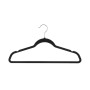 Hangers 5five Simply Smart Black polypropylene 45,5 x 23 cm 8 Pieces