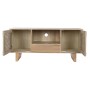 TV furniture Home ESPRIT Beige Natural Jute Pinewood 120 x 40 x 55 cm