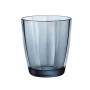 Glass Bormioli Rocco Pulsar Blue Glass 390 ml (6 Units)